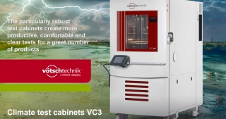 Climate test cabinet VC3, Vötsch