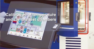 Calibration of temperature  and climate test chambers