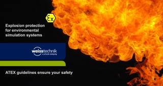 ATEX, explosion protection for climate chamber