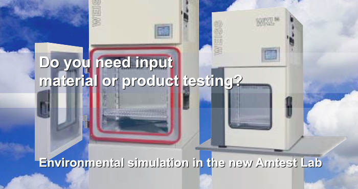 Test Lab, environmental simulation product testing
