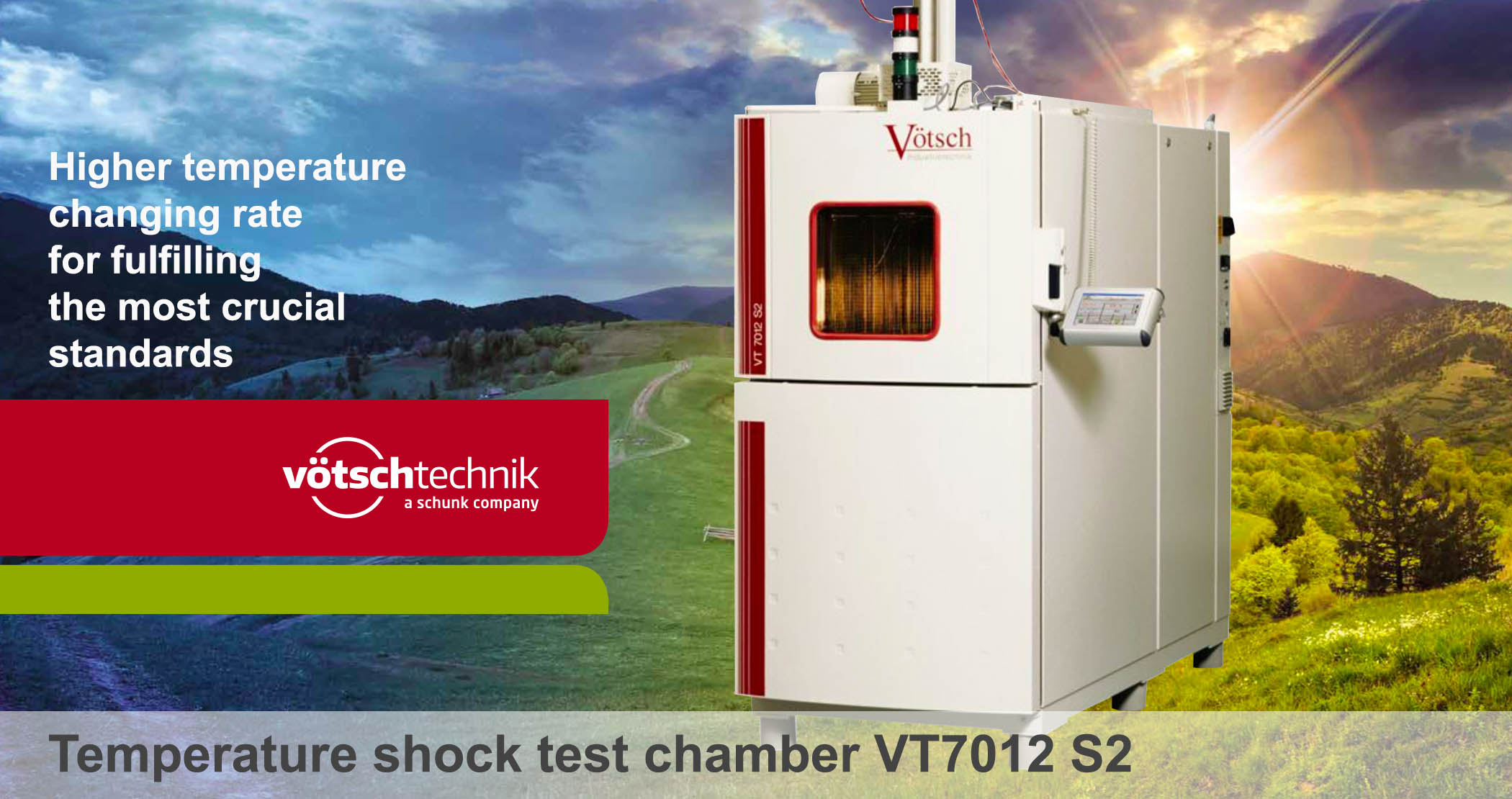 Temperature shock test chamber VT7012 S2
