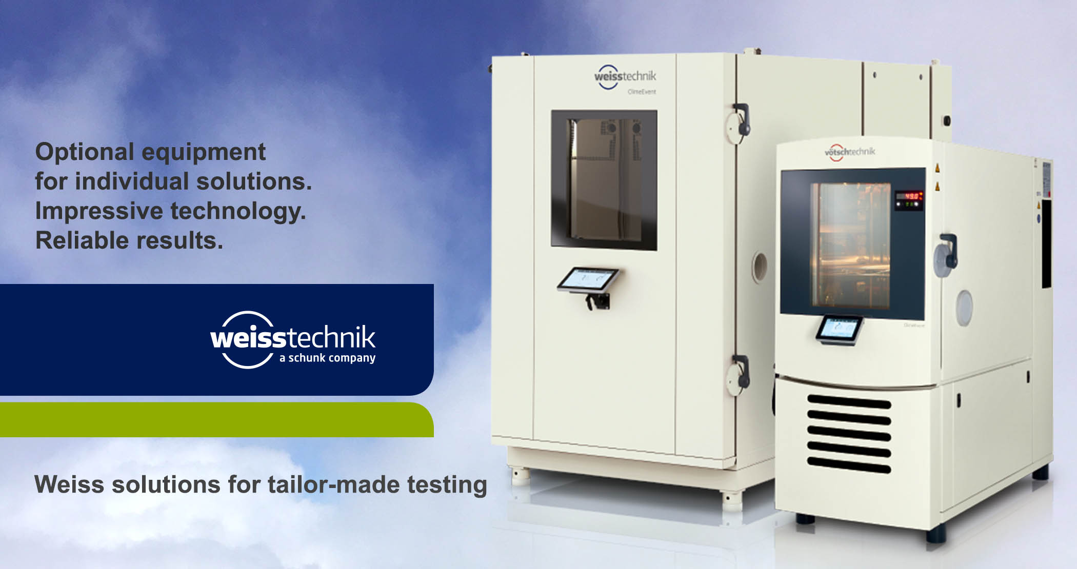 Weiss solutions for tailor-made testing